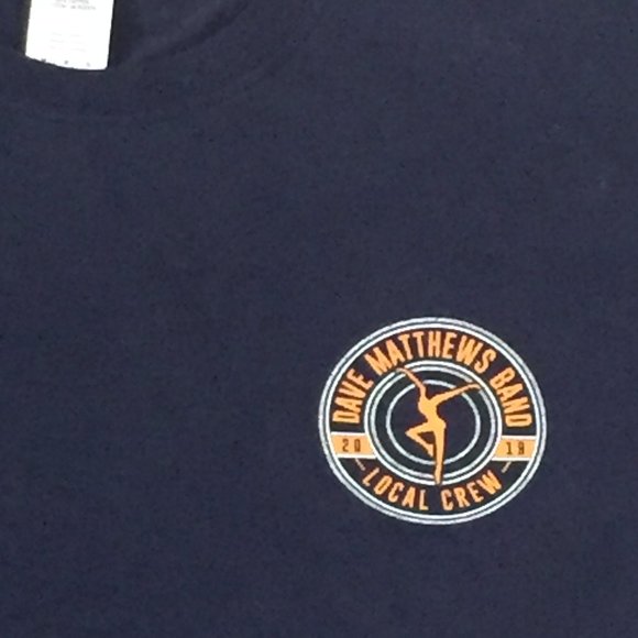 Dave Matthews Band 2018 Summer Local Crew T-Shirt - Picture 3 of 5